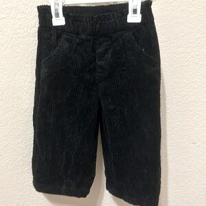 3/30$ Elastic waist corduroy culottes